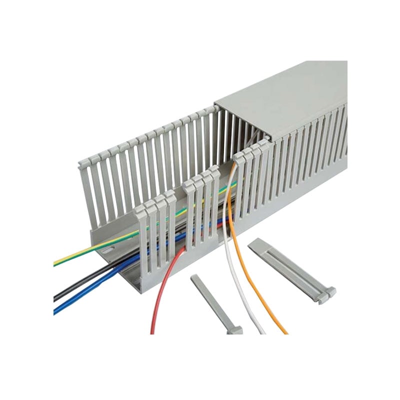 Betaduct Panel Trunking Grey Narrow (Per Box)
