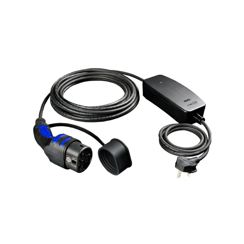 Sync EV UK Plug to Type 2 Mode 2 Cables