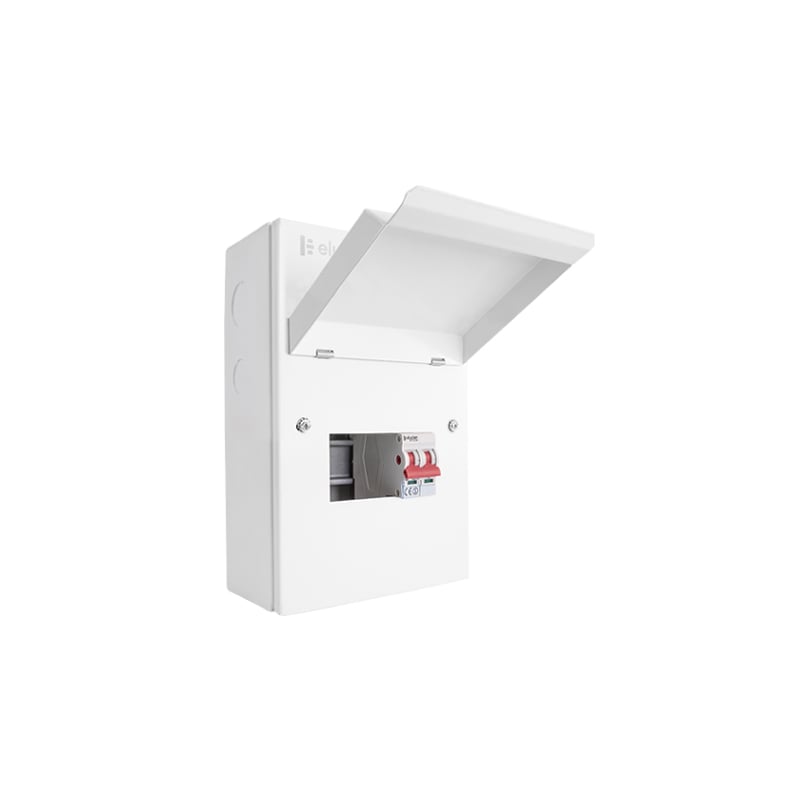 Click Elucian Metal Consumer Unit Pattress Mount