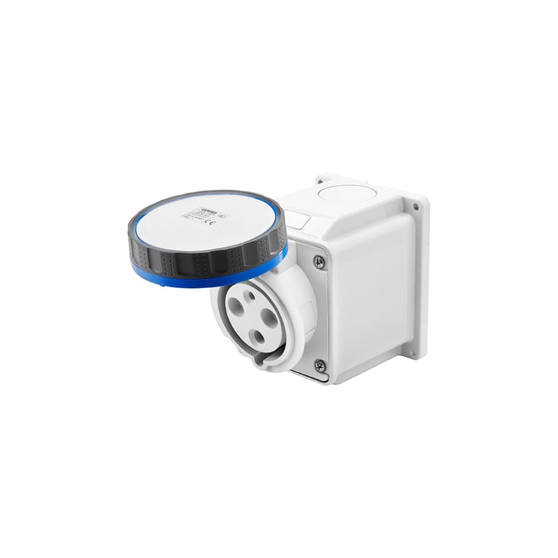 Gewiss Fixed Interlocked Sockets IP44 16A