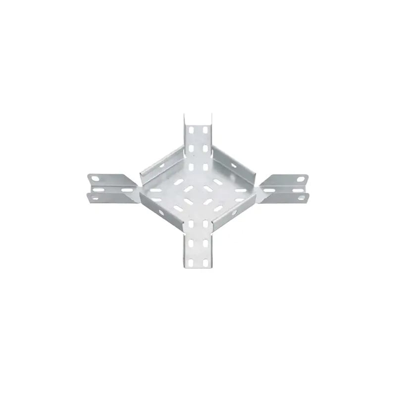 Unitrunk Medium Duty Flat 4 Way Equal Intersections for Cable Tray
