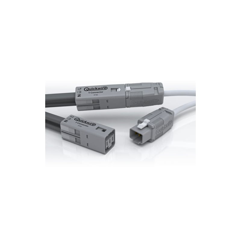 Quickwire T-Connector Plug and Socket 16A