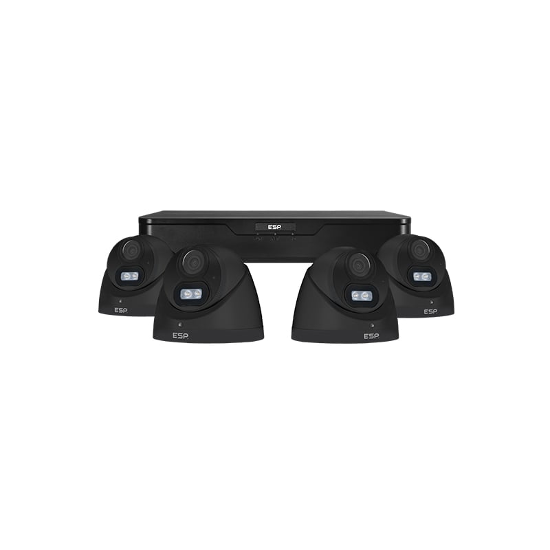 ESP Rekor HD 24/7 Analogue System with Turret Cameras