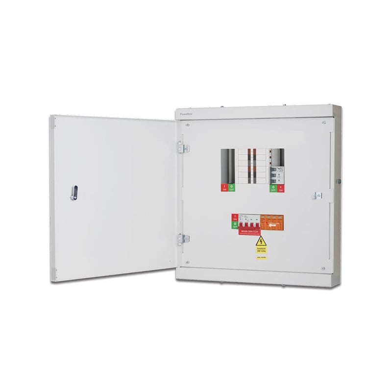 FuseBox 125A TPN Distribution Boards With SPD