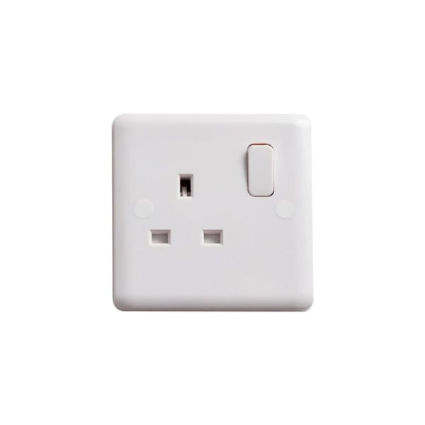 Deta Vimark Curve 13A DP Switched Socket