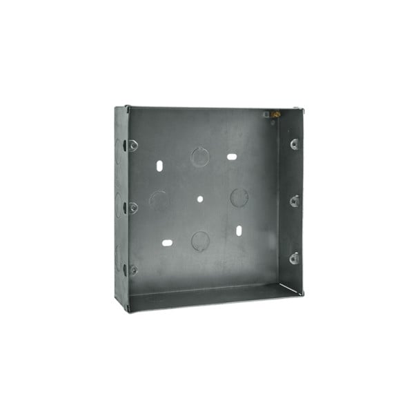 Click GridPro Metal Clad 24 Gang Frontplate with Back Box (No Knockouts)