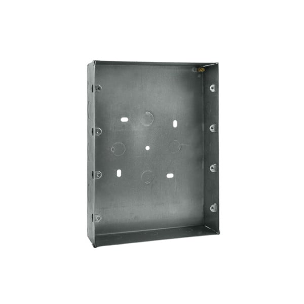 Click GridPro Metal Clad 24 Gang Frontplate with Back Box (No Knockouts)