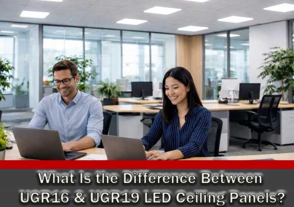 What Is the Difference Between UGR16 and UGR19 in LED Ceiling Panels?