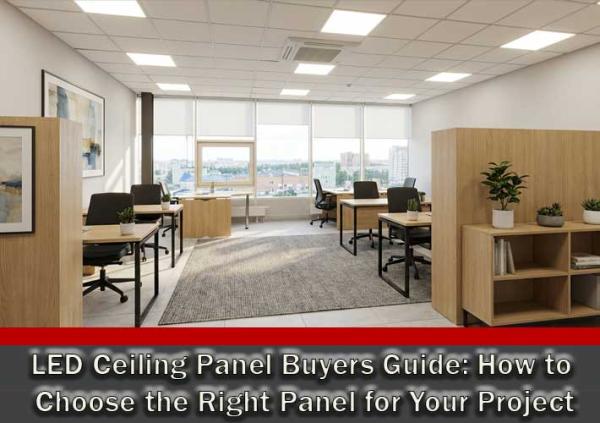 LED Ceiling Panel Buyers Guide: How to Choose the Right Panel for Your Project