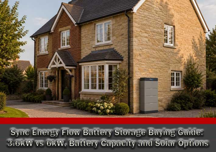 Sync Energy Flow Battery Storage Buying Guide: 3.6kW vs 6kW, Battery Capacity and Solar Options