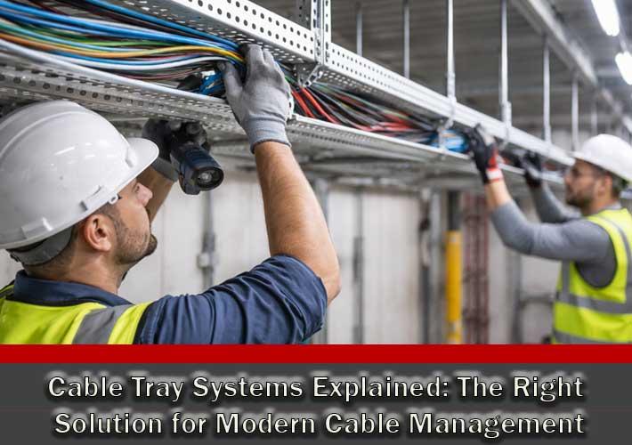 Cable Tray Systems Explained: The Right Solution for Modern Cable Management