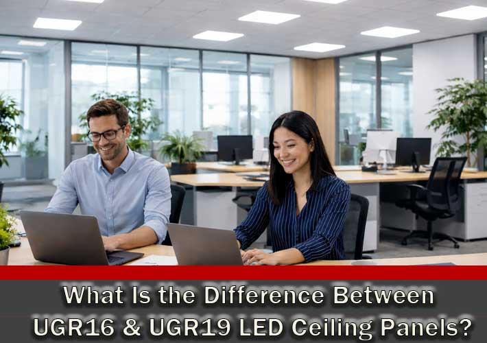 What Is the Difference Between UGR16 and UGR19 in LED Ceiling Panels?